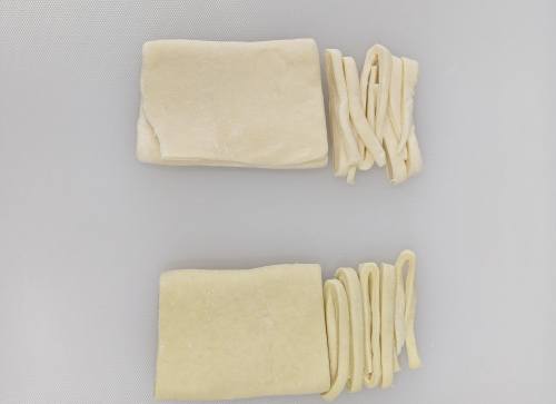 Noodle dough trial